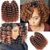 10 Inch Jamaican Bounce Crochet Hair 22 Strands 4 Packs