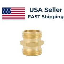 Ace 71934 Heavy Duty Brass Hose Adapter 3/4" Male Hose Thread