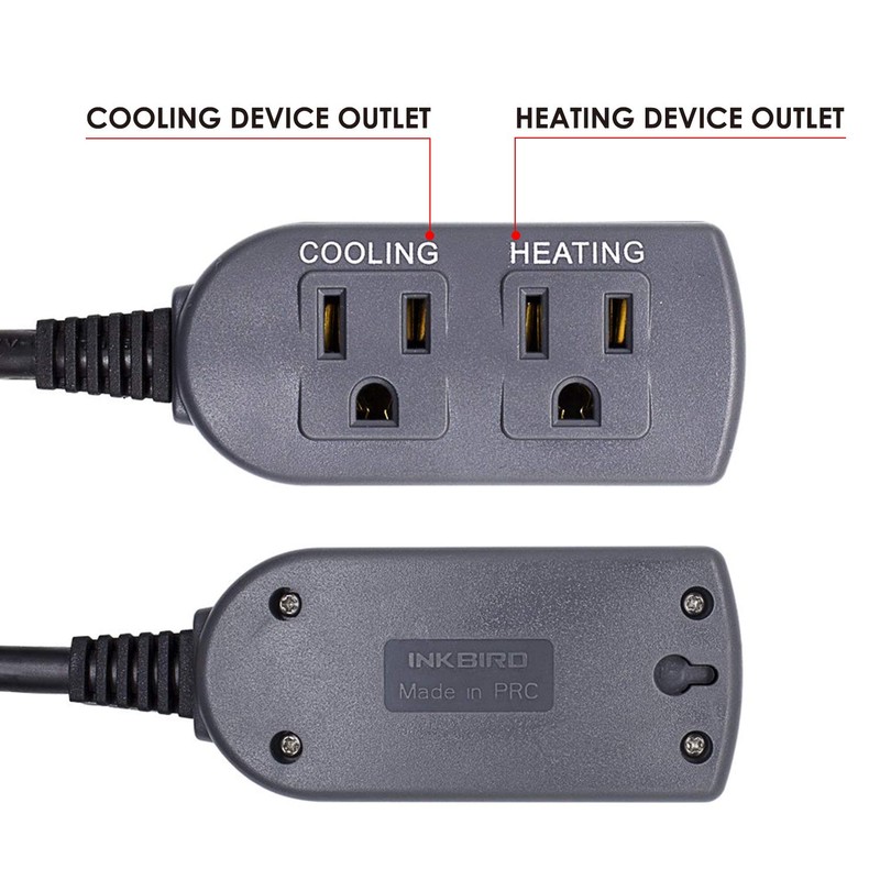 Inkbird ITC-308S Aquarium Heating and Cooling Dual Stage Temperature Controller