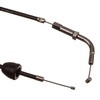 MOTOFLEX Simson KR50 Accelerator Cable up to Fahrz.70522 Black