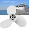 Qiilu Motor Propeller, 7 1/4 5-A 3 Blades Aluminum Propeller