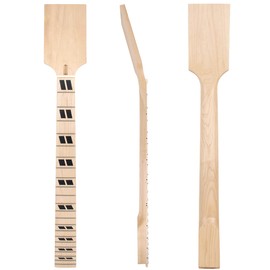 Electric Guitar Neck For ST Guitars Replacement Bolt-on C Shape Canada Maplewood (22 Fret Parallelogram Maple)