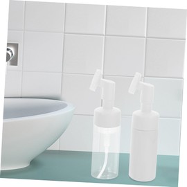 Vaguelly 4pcs Facial Cleansing Brush Set Makeup Bottle Pore Deep Cleansing for Skin Types Includes Exfoliating Brush for Gentle Daily Use