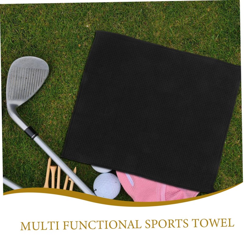 Kisangel Magnetic Golf Towel Microfiber Waffle Pattern Large Golf Sweat