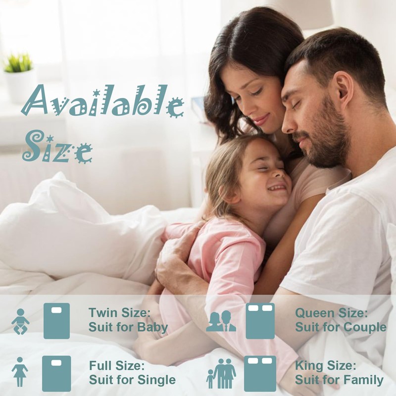 Grounding Sheets Queen Size, Grounding Fitted Sheet 60x80x15 in,10% Pure