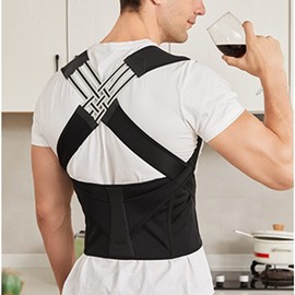 Adjustable Back Posture Corrector Belt Women Men Prevent Slouching Posture Straps Clavicle Support Brace