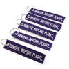 Rotary13B1 Remove Before Flight Key Chain - 5pcs - Purple
