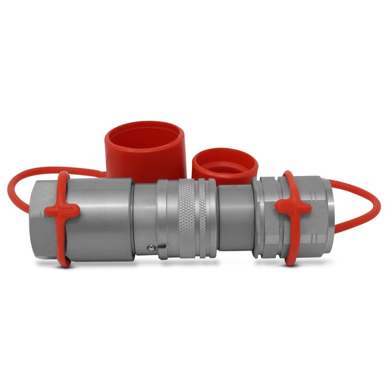 Summit Hydraulics 3/4" NPT Skid Steer Flat Face Hydraulic Quick