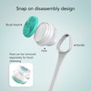 Electric Body Brush 3 Levels Speed Long Handle Exfoliating IP67