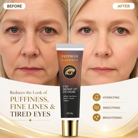 Peptide Eye Cream for Daily Skincare – Hydrating Under-Eye Moisturizer for Tired-Looking Eyes