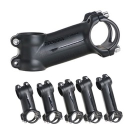 Platt Bicycle Stem 1-1/4 inches (31.8 mm) Aluminum Alloy Suitable for Road Bikes and Mountain Bikes 6°/17° MTB Stem 2.4/2.8/3.2/3.5/3.9/4.3/4.7 inches (60/70/80/90/100/110/120 mm)