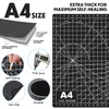 FANFX 44PCS A4 Cutting Mat Kit, Double-Sided A4 Mat for
