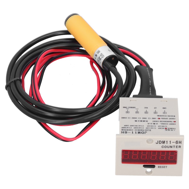 BERM Digital Display Counter Electronic Industrial Sensor Automatic Induction BEM‑6H‑30E4‑CTAC36V