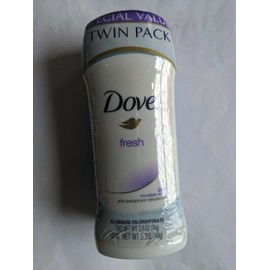Dove Fresh, Twin Pack, 24hr Invisible Solid, Deodorant, 2.6 oz each