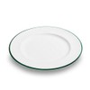 GMUNDNER KERAMIK Dessert Plate Gourmet Diameter 22 cm Green Rim