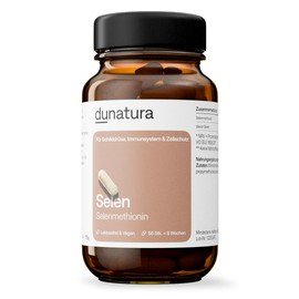 Selenium High Dose: 70 μg Selenium – 56 Capsules – 2 Month Supply – Organic – Only 1 Capsule – Daily – Vegan, Laboratory Tested and Made in Germany