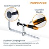 POWERTEC 4PK Quick Screw Guide Rail Clamp for MFT Table