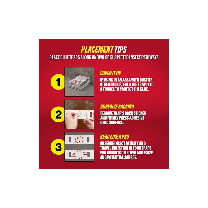 Catchmaster Indoor Spider & Insect Glue Traps - 30 Pack