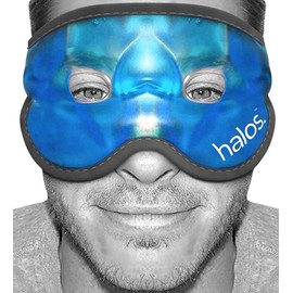 Cooling Mask Face Against Puffy and Tired Eyes, Dark Circles, Headaches, Migraine, Hat and Sunburn, Heat and Cooling Masks for the Eyes, Ice Mask for Face for Men & Women