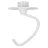 Replacement Glass Mixer Bowl with Lid and Attachments Set, 4.5-5