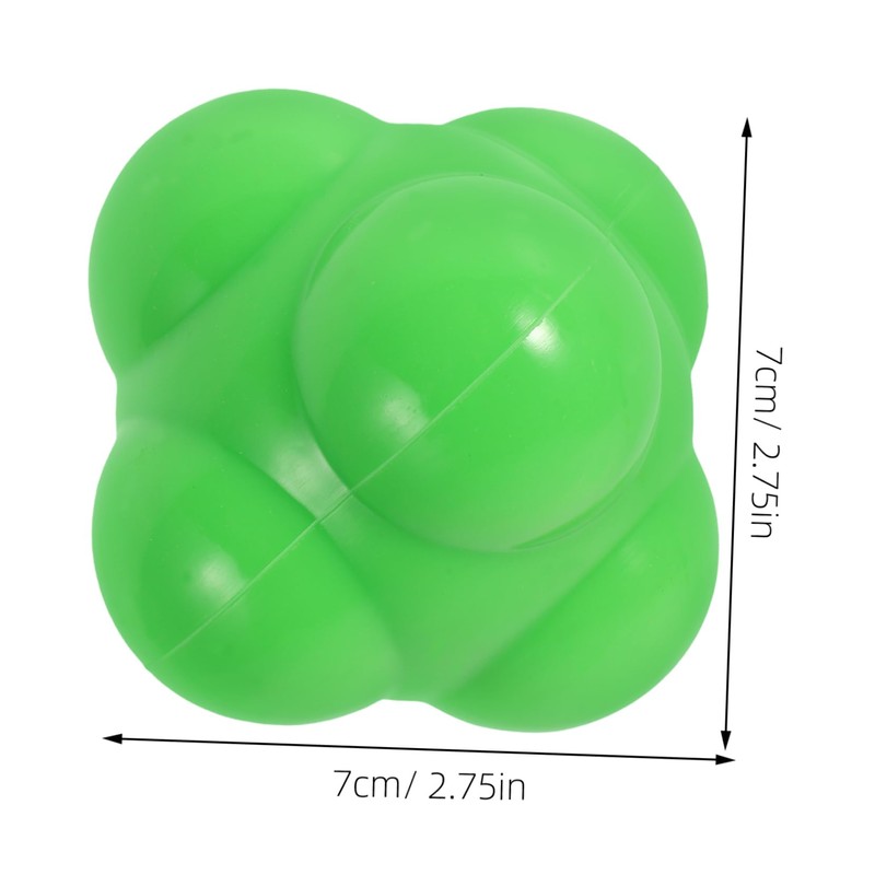 Kisangel Agility Training Ball Hexagonal Speed Agility Ball Improve Reaction