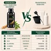 Black Hair Dye Shampoo 3 in 1, Instant Hair Color