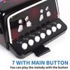 Lotkey 7 Key Kids Accordion, 3 Bass Mini Accordion Instrument,