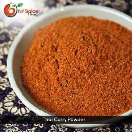 NY SPICE SHOP Thai Red Curry Powder – Thai Red Curry Powder Seasoning - Curry Powder Spice - Ground Curry Powder - Red Curry Mild - Thai Red Curry Mix – Curry Powder Blend 8 (Ounce)