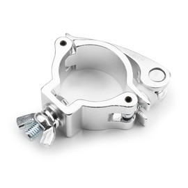 beamz BC50-50 Quick Release Half Coupler Stage Lighting Truss Clamps (x2) - 100kg Load Each 48-51mm Diameter