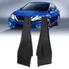 1Pair Front Cowl Extension Trim Cover Black Left Right Windshield