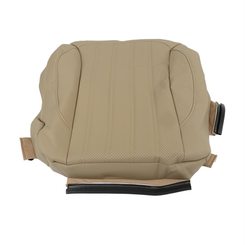 ANTUKO Driver Bottom Leather Seat Cover Tan Replacement for 2013-2016