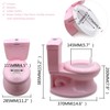 SMT- Baby Kids Portable Pink Realistic Toddler Potty Training Toilet