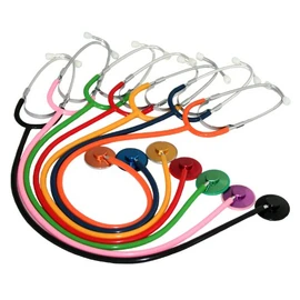 Flat Head Stethoscope in Yellow