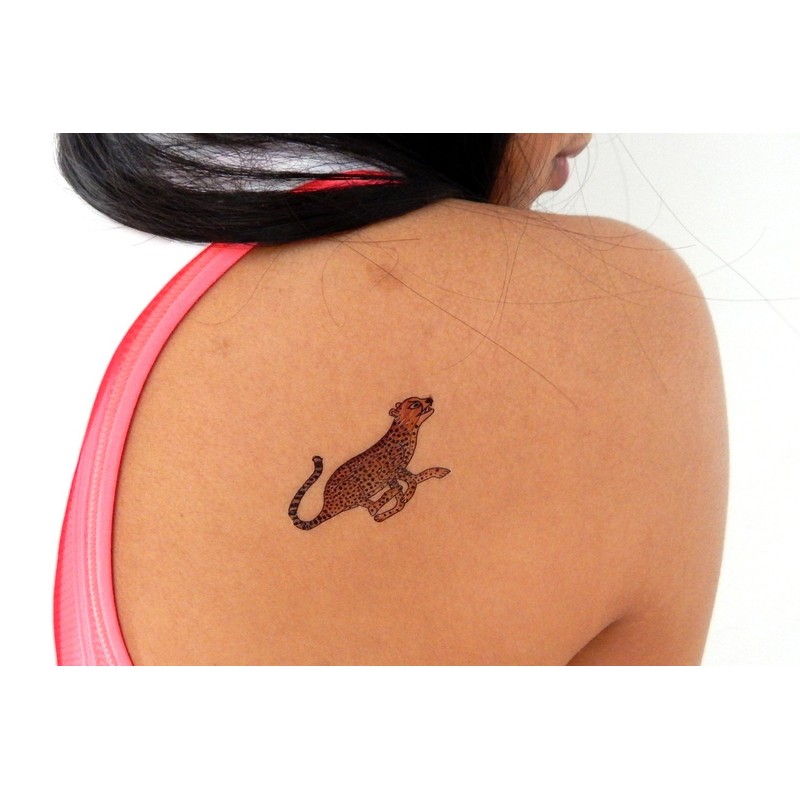 Premium Big Cat Tattoos: Lion, Cheetah, Tiger, Jaguar, Black Panther,