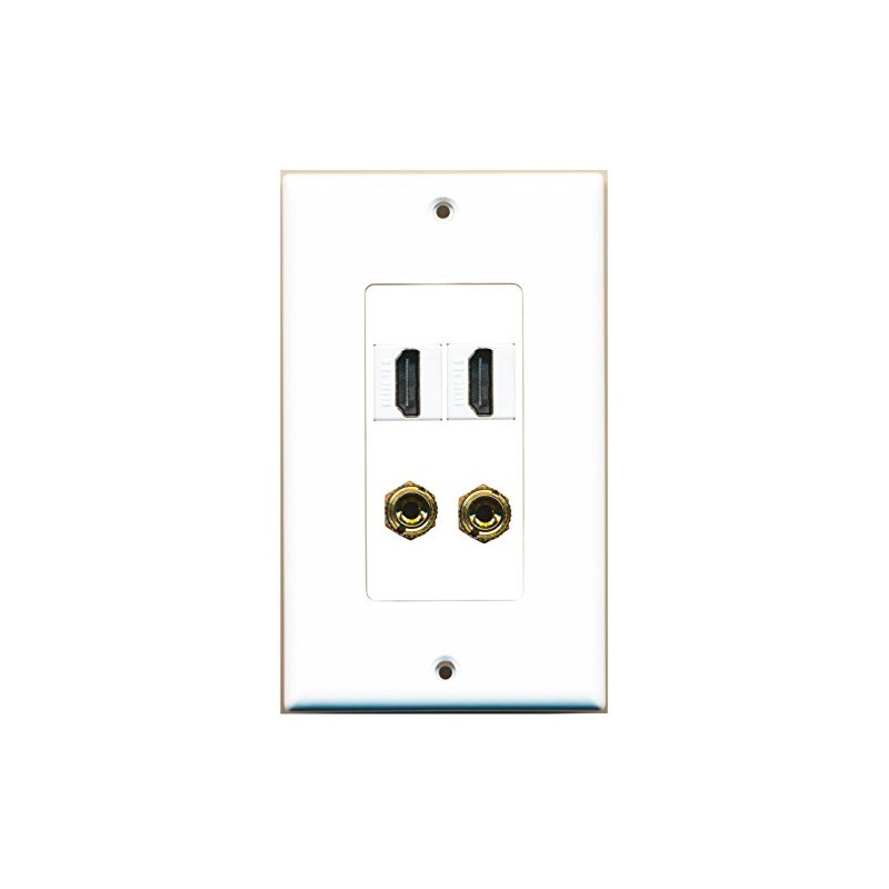 RiteAV - 2 Port HDMI 2 Port Banana Speaker Decorative