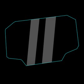 Speedometer Display Screen Protector Film Street Kawasaki Ninja 650 (2022~) Ninja e-1 Ze-1 (2024~) Ninja 1000 SX Z H2 Vercis 650 (2020~) Ninja 7 Z 7 Hybrid (2024~) Motorcycle Dashboard Protective Film