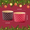 ROCKSHEAT 5" Panettone Paper Cups, 10 Pack Heat Resistant Easter