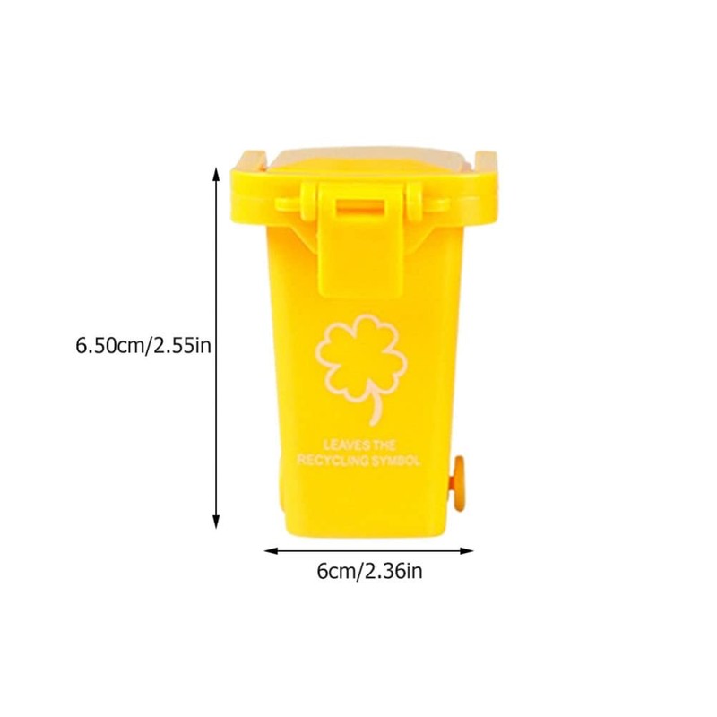Happyyami Garbage Bin Garbage Bin Trash Can : 4pcs Vehicles