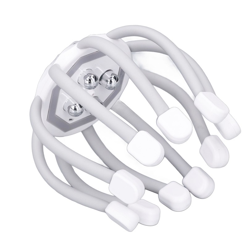 Electric Claw Head Massager with Heating 4 Modes Red LED