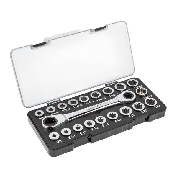 Högert Technik - Tool Set - Ratchet Ring Spanner with