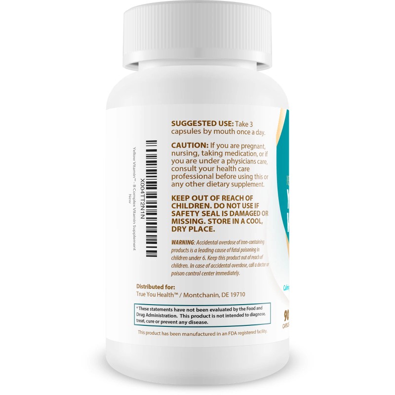 True You Health Yellow Vitamin for Nerves - Our Best
