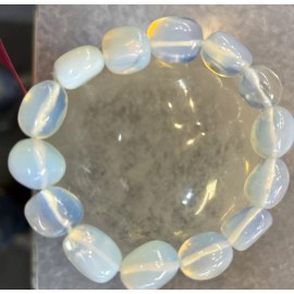 Unbranded Opalite Nugget Stretch Bracelet