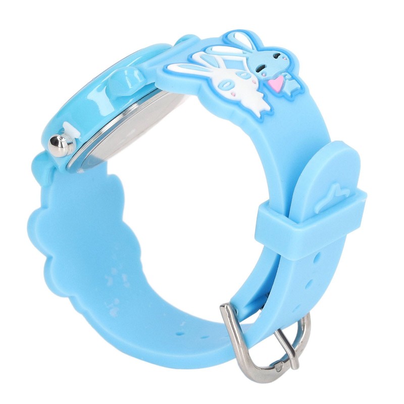 Kids Watch 3D Cartoon Pattern Waterproof Cute Clear Numbers Scale