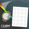 20UP 1.5" Round Labels for Laser & Inkjet Printers[100 Sheets,2000