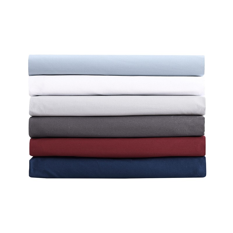 Nautica - Full Sheet Set, Cotton Percale Bedding Set, Crisp