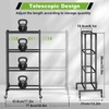 Kelmuis 3D Printer Filament Storage Rack Stand, Rolling Filament Spool
