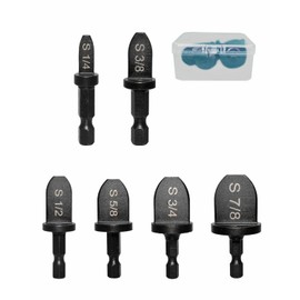 Tube Expander,HVAC Repairing Pipe Swaging Tool,Tube Expander Tool for Expanding Pipe Sizes 1/4'',3/8'',1/2'',5/8'',3/4'',7/8",Copper Pipe Expander Tool for HVAC Air Conditioner Repairing