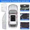 ZATOTOO Car Window Shades for 2019-2024 Toyota RAV4 Sun Shade