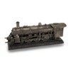 Veronese Design 10.5" Long Steam Locomotive Engine Cold Cast Resin