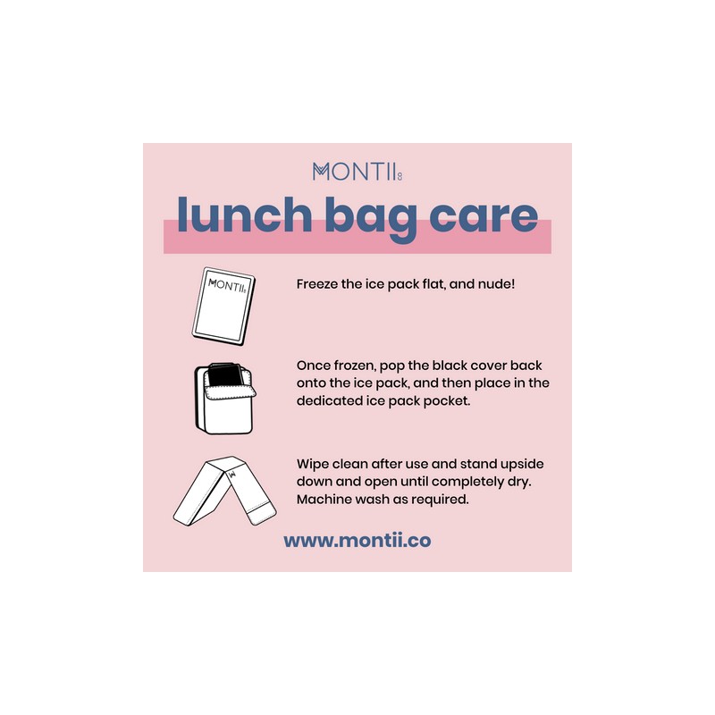 MontiiCo Medium Insulated Lunch Bag - Dinosaur